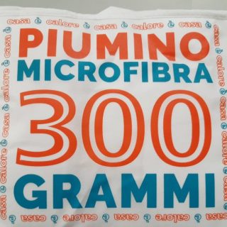 INTERNO PIUMINO SINGOLO - 1 POSTO - 300 GRAMMI