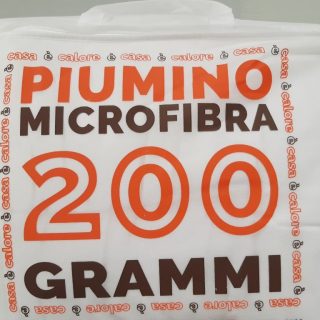 INTERNO PIUMINO SINGOLO - 1 POSTO - 200 GRAMMI