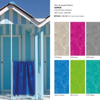 BF0223 SAMOA TELO VELOUR FANTASIA-PREVENDITA